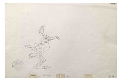 une image représentant un dessin d'un personnage de « Bugs » sur une feuille de papier