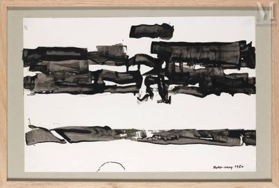 un dessin en noir et blanc représentant un train sur les rails