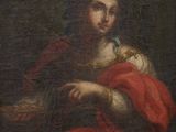 an image of a painting of a woman holding a child