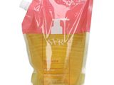 une photo d'un sac en plastique sur lequel figure une étiquette rose et jaune