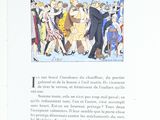 a picture of a book with a picture of a man and a woman dancing