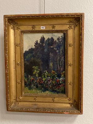 une photo d'un tableau accroché au mur
