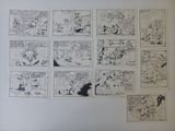 une image représentant une page de bande dessinée