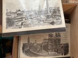a picture of a picture of a city in a box on top of a table