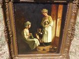 une image d'un tableau représentant une femme et un enfant