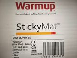 a picture of a sticky mat label on the back of a box