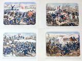 plusieurs images de la bataille de Waterloo et de la bataille de Waterloo
