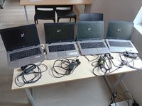 4 ordinateurs portables HP ELITE BOOK 840 G3 et 4 chargeurs