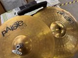 two cymbas that are sitting on top of each other
