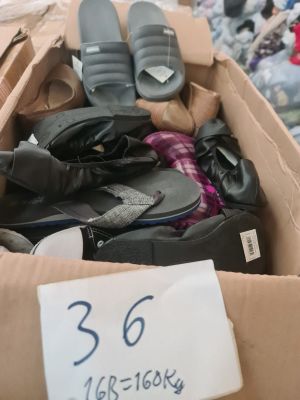 Palette d’environ 160 kg – Chaussures crème contemporaine mi…