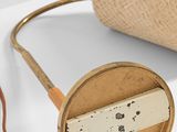 a close up of a pair of glasses and a roll of burlock