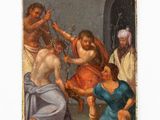 an image of a painting of a group of people in a room