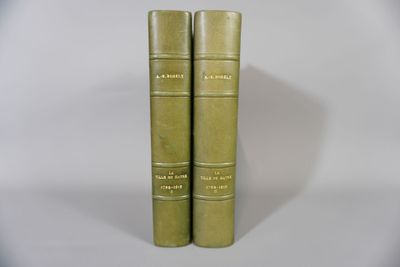 2 Volumes " La ville du Havre 1789-1815" A E Borely.