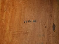 Bureau en placage de noyer, ouvrant par un tiroir en ceintur… (photo 5)