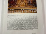 the back cover of a book with a picture of a clock on it