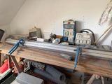 a picture of a workbench with tools on top of it