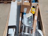 a box full of assorted items sitting on the floor