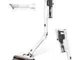 four different types of vacuum cleaners on a white background
