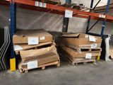 a lot of boxes that are stacked up in a warehouse