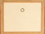 an image of a painting of a ring in a wooden frame