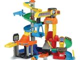 thomas the tank engine playset with cars and a ramp