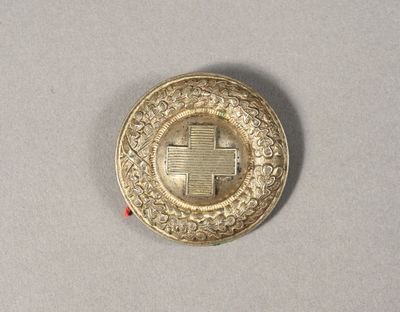 ALLEMAGNE. DRK. Croix Rouge, plaque de ceinturon d'officier,…