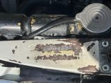 a close up of a machine that has rust on it