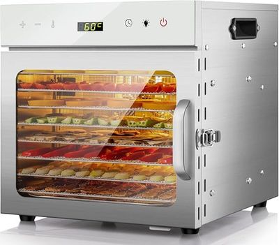 un grand four contenant de nombreux types d'aliments différents