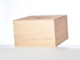 a wooden box that is sitting on a table