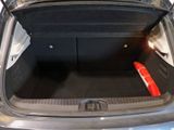 a trunk of a car with the back door open