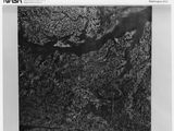 une vue aérienne du fleuve Mississippi et le fleuve Mississippi vu de l'espace