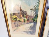 a picture of a painting hanging on a wall