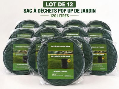 lot de 12 sacs de terreau pour le jardin