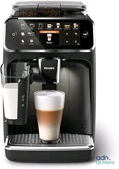 Machine à café automatique Philips avec fonction expresso et distributeur de lait