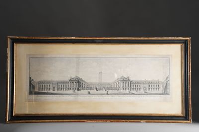 Ecole Française du XVIIIème siècle, élévation perspective du…