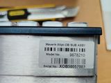 a close up of a box with a barcode on it