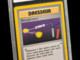 une image représentant une carte sur laquelle figure l'illustration d'un dresseur