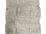 une feuille de papier sur laquelle on peut écrire, posée sur une table