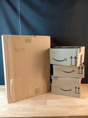 Lot de 4 colis Mystere (Retour Amazon,NPAI, Adresse incomple…