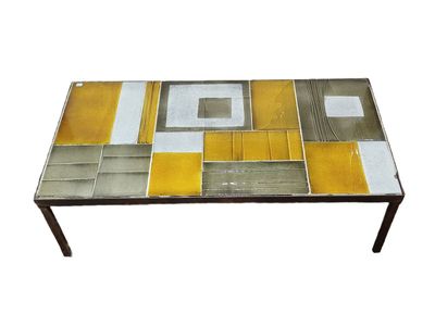 an image of a table made out of glass tiles
