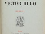 the front cover of a book with a drawing of a man riding a horse