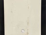 a picture of a white refrigerator in the corner of a room