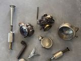 a lot of items that are sitting on the floor