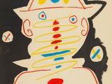 une image représentant un tableau d'un clown portant un chapeau
