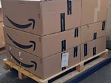 a pallet with a bunch of boxes on it