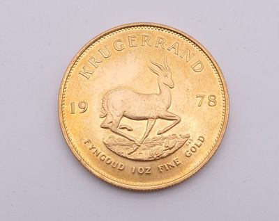une image représentant une pièce d'or sur laquelle figure une gazelle