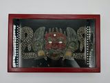 a picture of a picture of a dragon in a picture frame