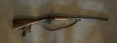 Carabine à broche, canon octogonal, enture et fêle au bois, …