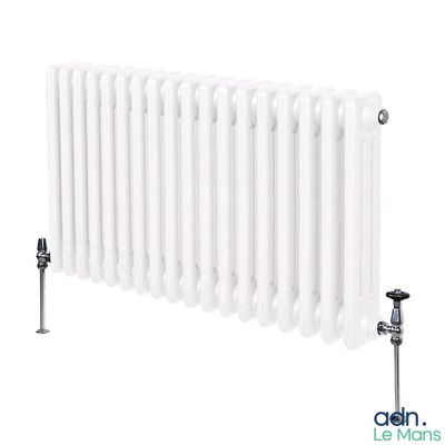 a white radiator on a white background with a white background