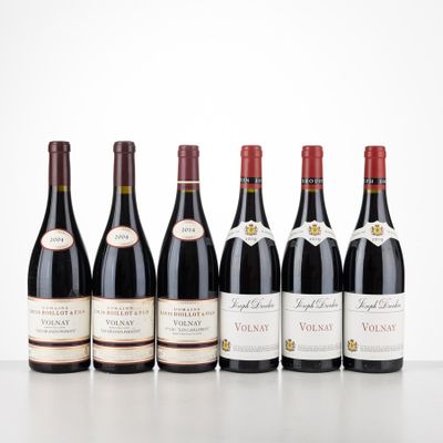 Sélection Volnay Les Grands Poisots L. Boillot 2004 2 boutei…